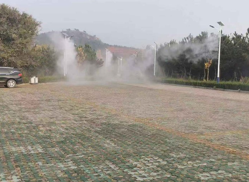 河北霧鳥燈桿噴霧降塵公司【生產廠家】質保3年